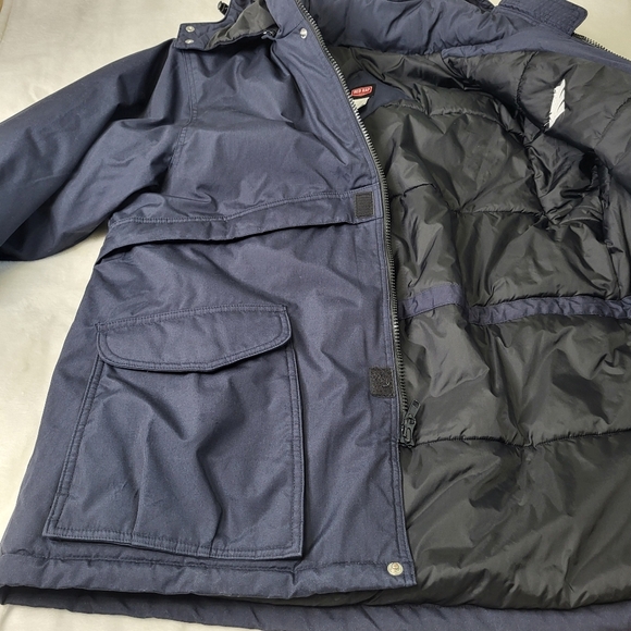 Red Kap Amtrak Train Winter Coat. Size Large. Style# JP70NV. - Picture 10 of 12